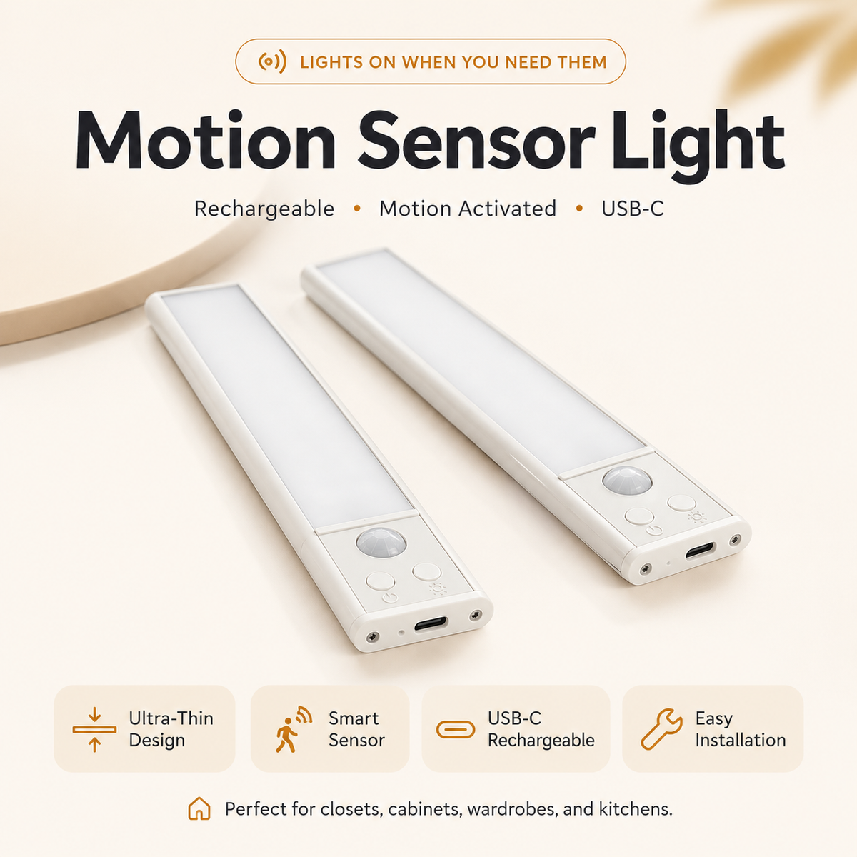 BraitzGlow™ Motion Sensor Light